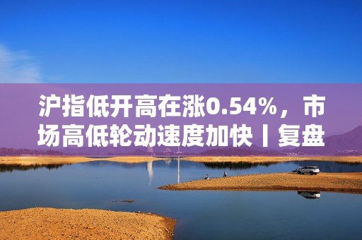 沪指低开高在涨0.54%，市场高低轮动速度加快丨复盘论