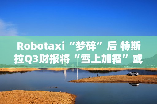 Robotaxi“梦碎”后 特斯拉Q3财报将“雪上加霜”或“雪中送炭”？