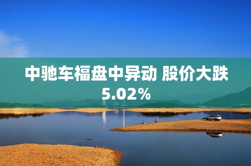 中驰车福盘中异动 股价大跌5.02%