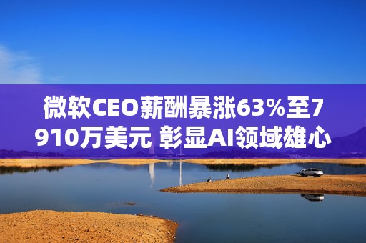 微软CEO薪酬暴涨63%至7910万美元 彰显AI领域雄心