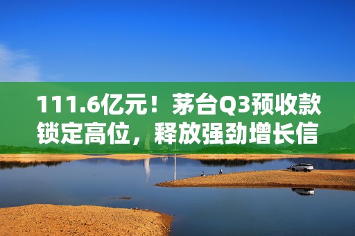 111.6亿元！茅台Q3预收款锁定高位，释放强劲增长信号