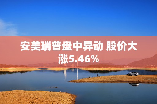 安美瑞普盘中异动 股价大涨5.46%