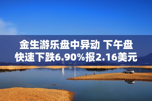 金生游乐盘中异动 下午盘快速下跌6.90%报2.16美元