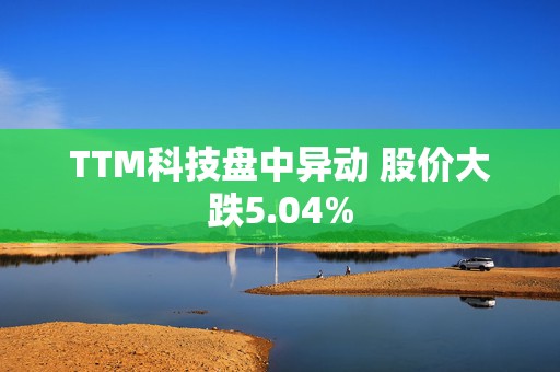 TTM科技盘中异动 股价大跌5.04%