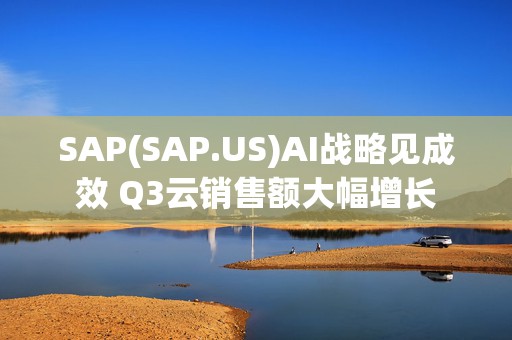 SAP(SAP.US)AI战略见成效 Q3云销售额大幅增长