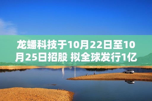 龙蟠科技于10月22日至10月25日招股 拟全球发行1亿股